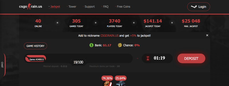 csgorain us legit betting site