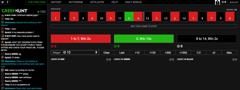 cs go legit roulette site