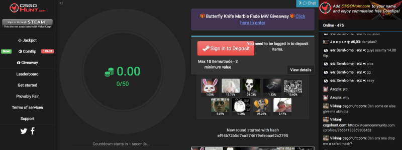 cs go skins legit betting site