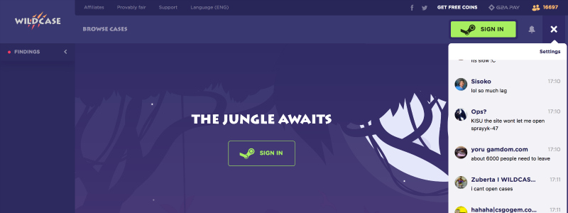 cs go case open legit site